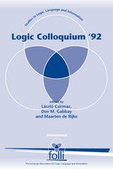 cover of Logic Colloquium '92