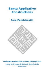 cover of Bantu Applicative Constructions