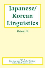 cover of Japanese/Korean Linguistics, Volume 28