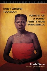 cover of Don't Whisper Too Much and Portrait of a Young Artiste from Bona Mbella