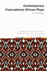 cover of Contemporary Francophone African Plays: An Anthology