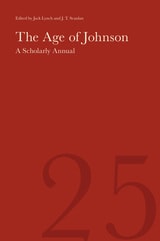 cover of The Age of Johnson: A Scholarly Annual (Volume 25)