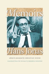 cover of Memoirs: Hans Jonas