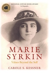 cover of Marie Syrkin: Values Beyond the Self