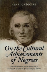 cover of On the Cultural Achievements of Negroes