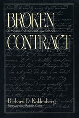 cover of Broken Contract: A Memoir of Harvard Law School