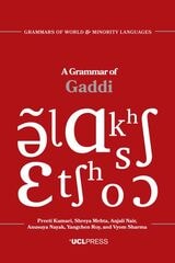 cover of A Grammar of Gaddi