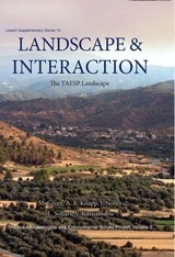 cover of Landscape and Interaction. The Troodos Archaeological and Environmental Survey Project, Cyprus. Volume 2. The TAESP Landscape