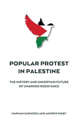 cover of Popular Protest in Palestine: The History and Uncertain Future of Unarmed Resistance