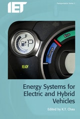 cover of Energy Systems for Electric and Hybrid Vehicles