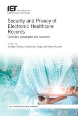 cover of Security and Privacy of Electronic Healthcare Records: Concepts, paradigms and solutions