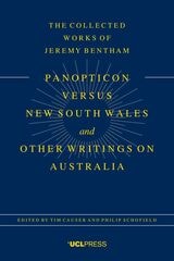 cover of The Panopticon Versus "New South Wales" and Other Writings on Australia