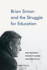 cover of Brian Simon and the Struggle for Education