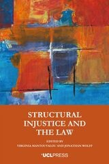 cover of Structural Injustice and the Law