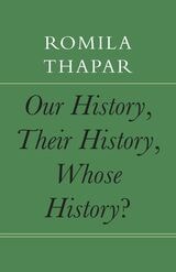 cover of Our History, Their History, Whose History?