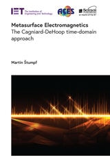 cover of Metasurface Electromagnetics: The Cagniard-DeHoop time-domain approach