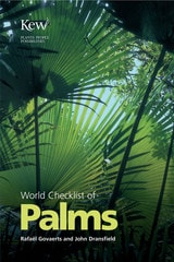 cover of World Checklist of Palms
