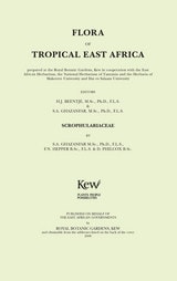 cover of Flora of Tropical East Africa: Scrophulariaceae