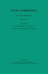 cover of Flora Zambesiaca Volume 13 Part 4: Xyridaceae, Eriocaulaceae, Typhaceae, Restionaceae, Flagellariaceae, Juncaceae, Musaceae, Strelitziaceae, Costaceae, Zingiberaceae, Cannaceae, Marantaceae