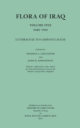 cover of Flora of Iraq, Volume Five, Part Two: Lythraceae to Campanulaceae