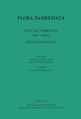 cover of Flora Zambesiaca Volume 13 (3) Hyancinthaceae