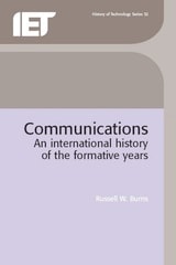 cover of Communications: An international history of the formative years