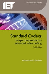 cover of Standard Codecs: Image compression to advanced video coding
