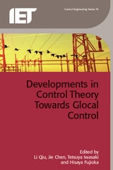 cover of Developments in Control Theory Towards Glocal Control