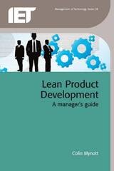 cover of Lean Product Development: A manager's guide