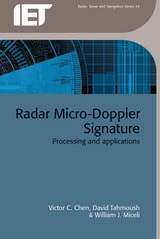 cover of Radar Micro-Doppler Signatures: Processing and applications