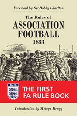 cover of The Rules of Association Football, 1863