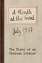 cover of A Month at the Front: The Diary of an Unknown Soldier