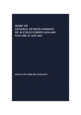 cover of Diary of General Patrick Gordon of Auchleuchries 1635-1699: Volume 2: 1659-1667