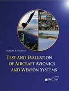 cover of Test and Evaluation of Aircraft Avionics and Weapon Systems