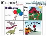 cover of KEEP BOOKS Digital Editions pre-K/Kindergarten Set 1: Stories to Start Learning to Read