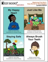 cover of KEEP BOOKS Digital Editions Beginning First Set 4: Easy Stories for Early Readers