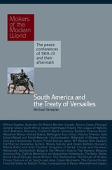 cover of South America and the Treaty of Versailles