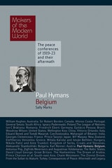 cover of Paul Hymans: Belgium
