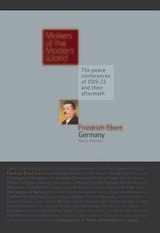 cover of Friedrich Ebert: Germany