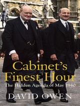 cover of Cabinet's Finest Hour: The Hidden Agenda of May 1940