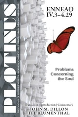 cover of PLOTINUS Ennead IVI.3-4.29: Problems Concerning the Soul: Translation, with an Introduction and Commentary