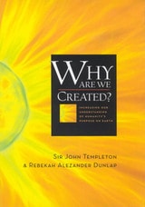 cover of Why Are We Created: Increasing Our Understanding of Humanity's Purpose on Earth