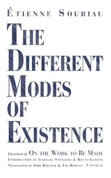 cover of The Different Modes of Existence