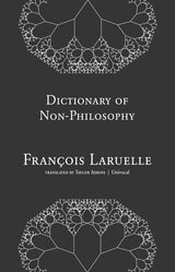 cover of Dictionary of Non-Philosophy