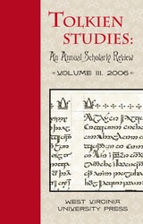 cover of Tolkien Studies: An Annual Scholarly Review,  Volume III