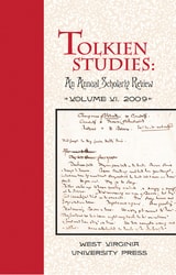 cover of Tolkien Studies: An Annual Scholarly Review, Volume VI