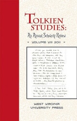 cover of Tolkien Studies: An Annual Scholarly Review, Volume VIII