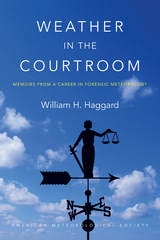 cover of Weather in the Courtroom: Memoirs from a Career in Forensic Meteorology