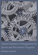cover of Human Resource Management for Sports and Recreation Programs