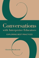 cover of Conversations with Interpreter Educators: Exploring Best Practices